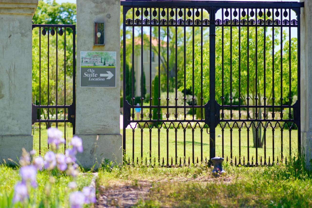 Private Furnished Apartment With All Comfort Has A Garden In A Green Space Meyreuil Eksteriør billede